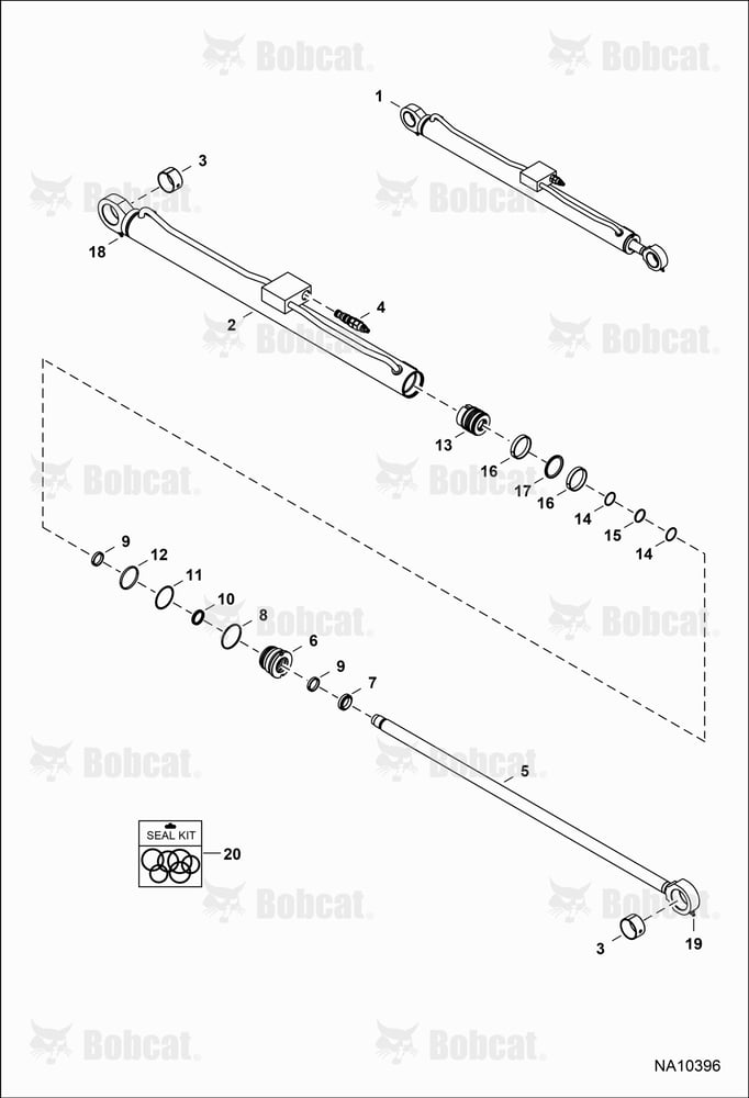 SELF-LEVELING Cylinder