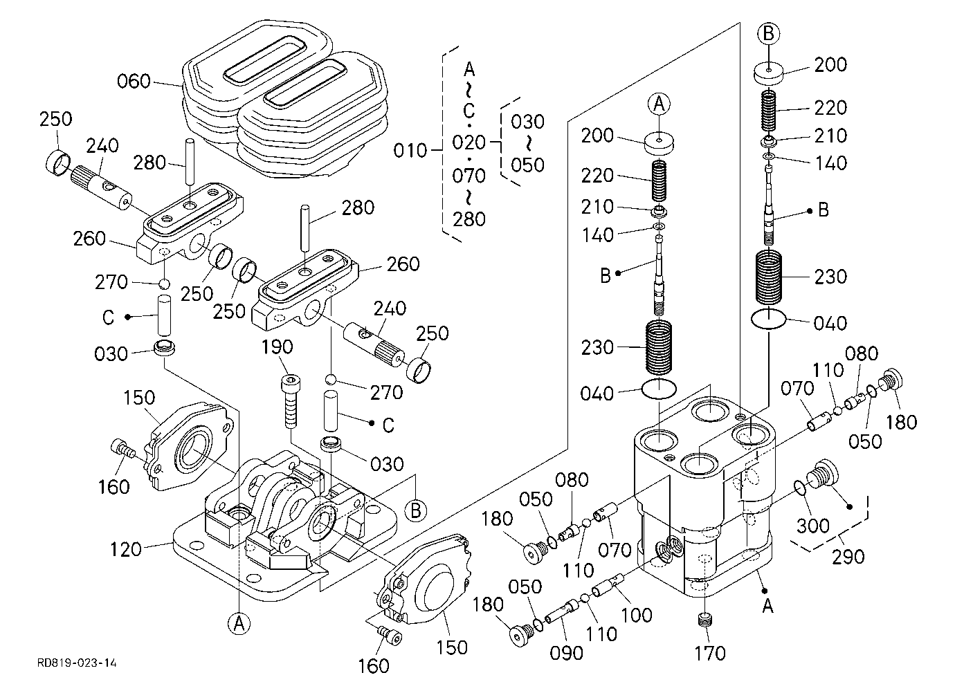 Pilot Valve (Travel) [Component Parts]