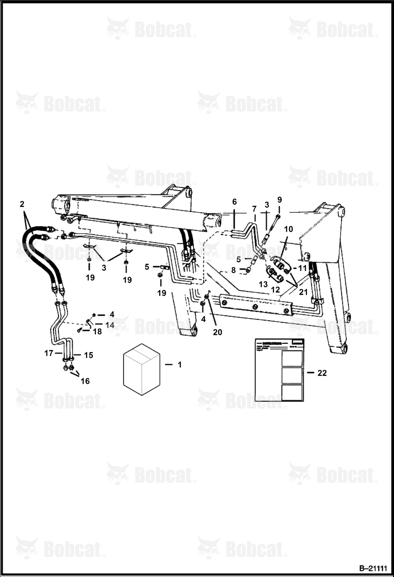 Auxiliary Hydraulics  4958M11001 - 4958M20308