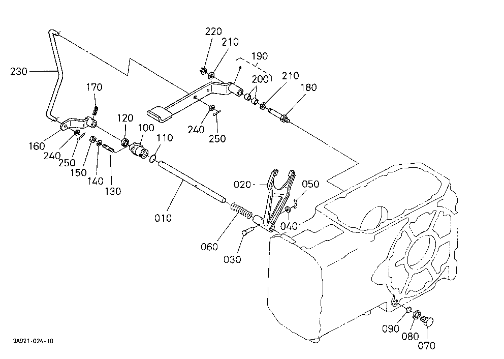 Differential Lock Pedal