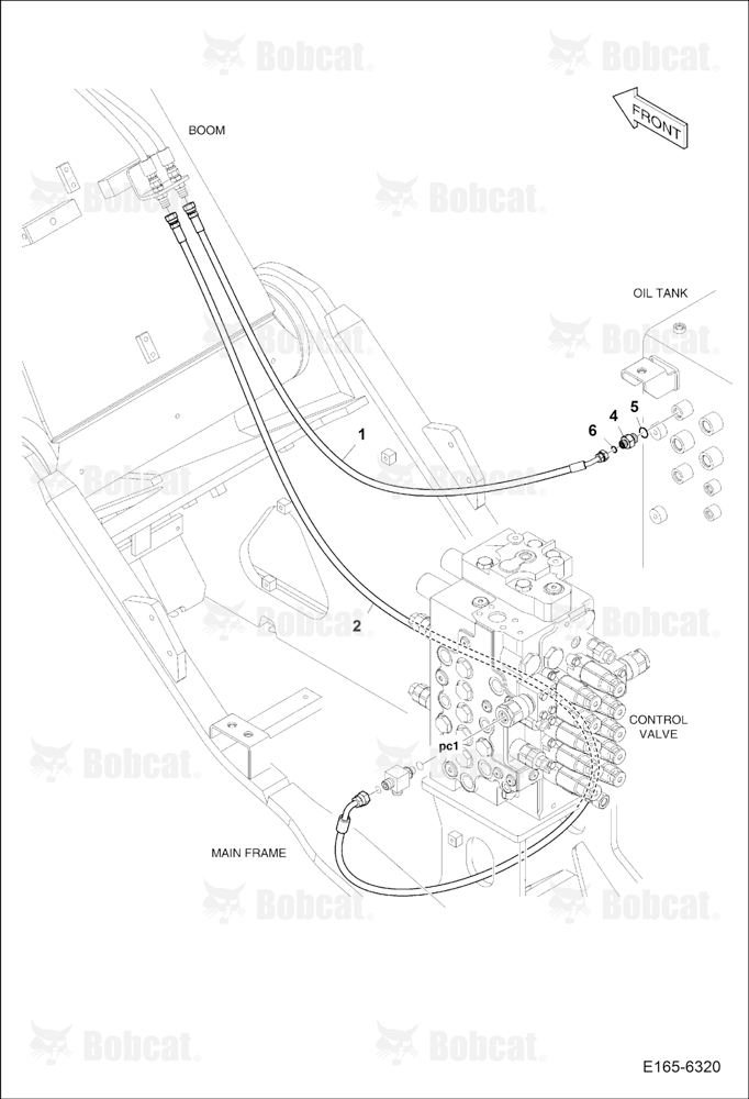 Pilot Piping (Arm Lock Valve)