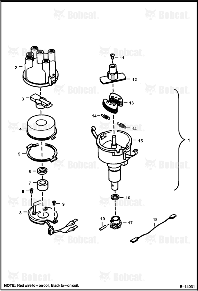 Distributor (Solid State) (Engine S/N 6193828 & Above)