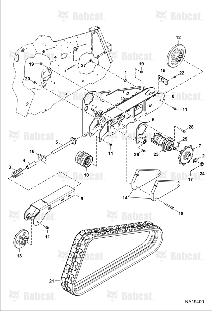 Drive Train (Narrow Track 180)