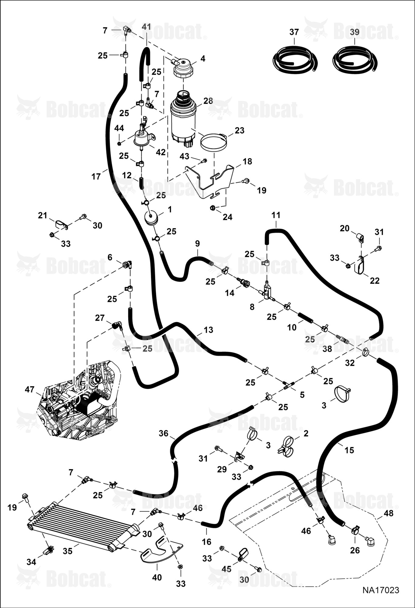 Engine & Attaching Parts (Fuel System)  B41H11138 - B41H16064