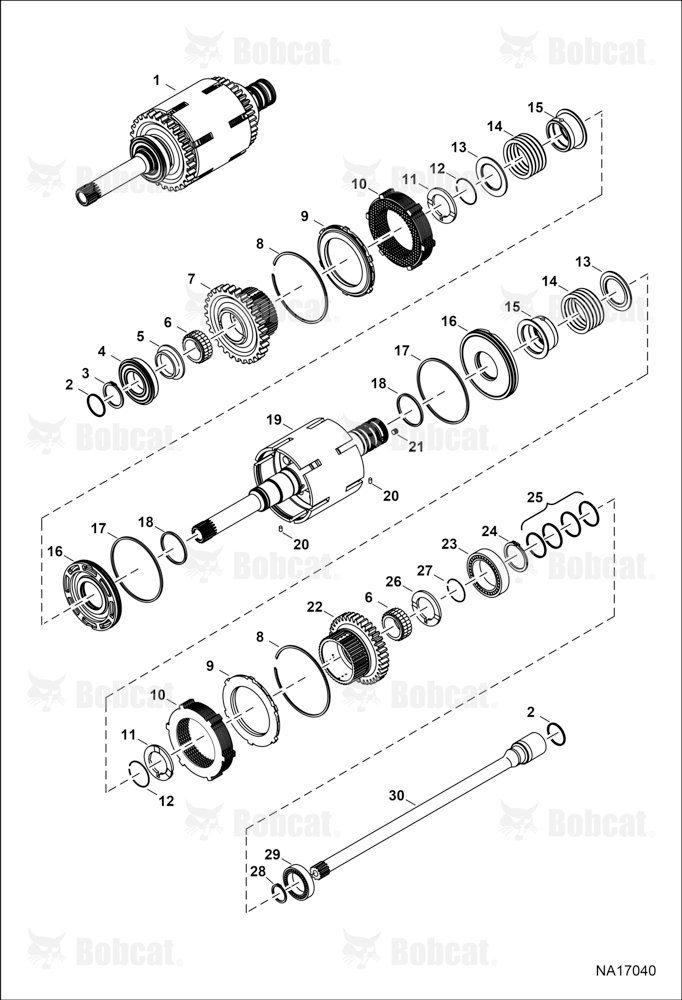 Transmission (Input & PTO Shafts)