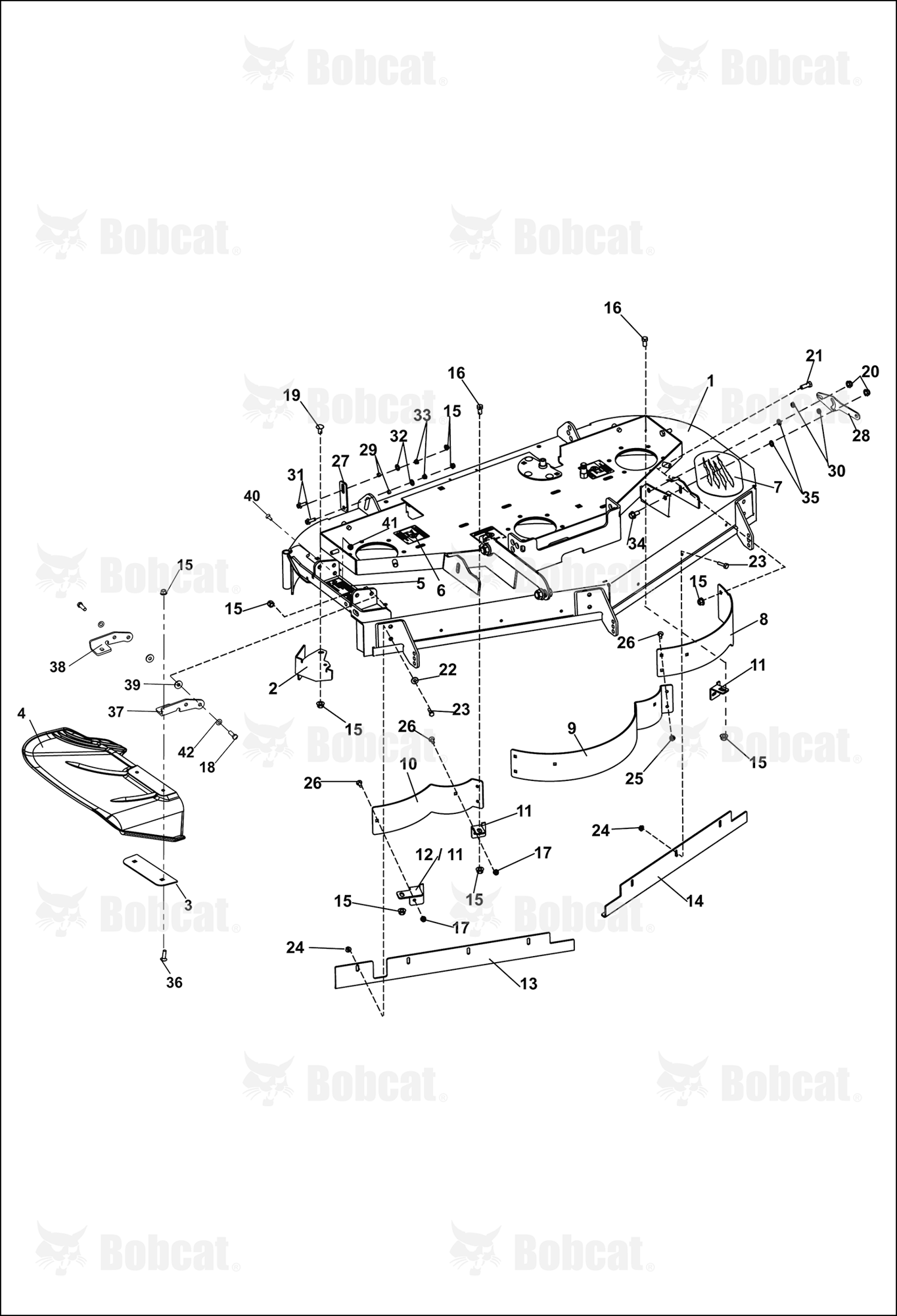 CHUTE, BAFFLES, Edges & Deck Links