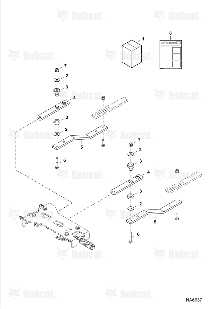 Steering Link Isolator Kit
