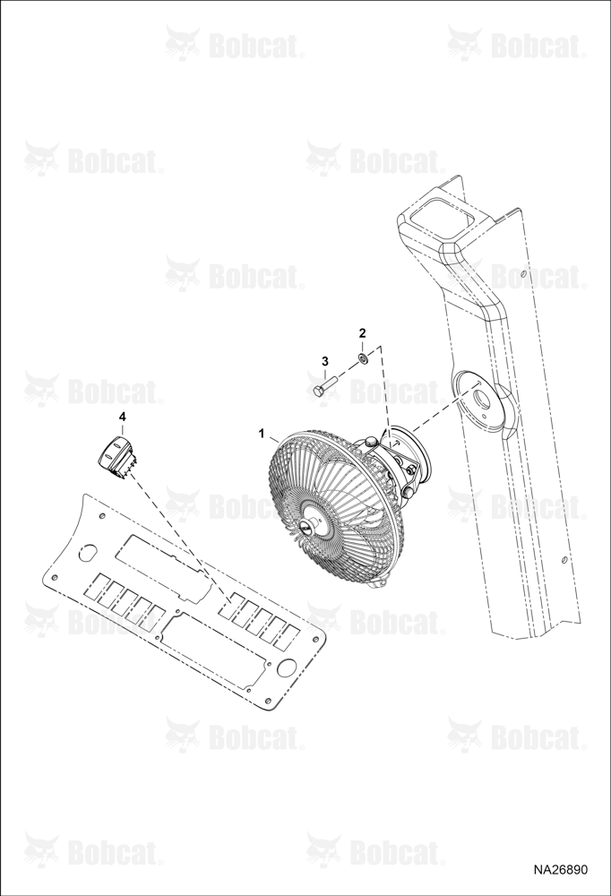 Operator Cooling Fan