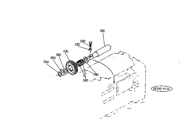 Back Idle Shaft