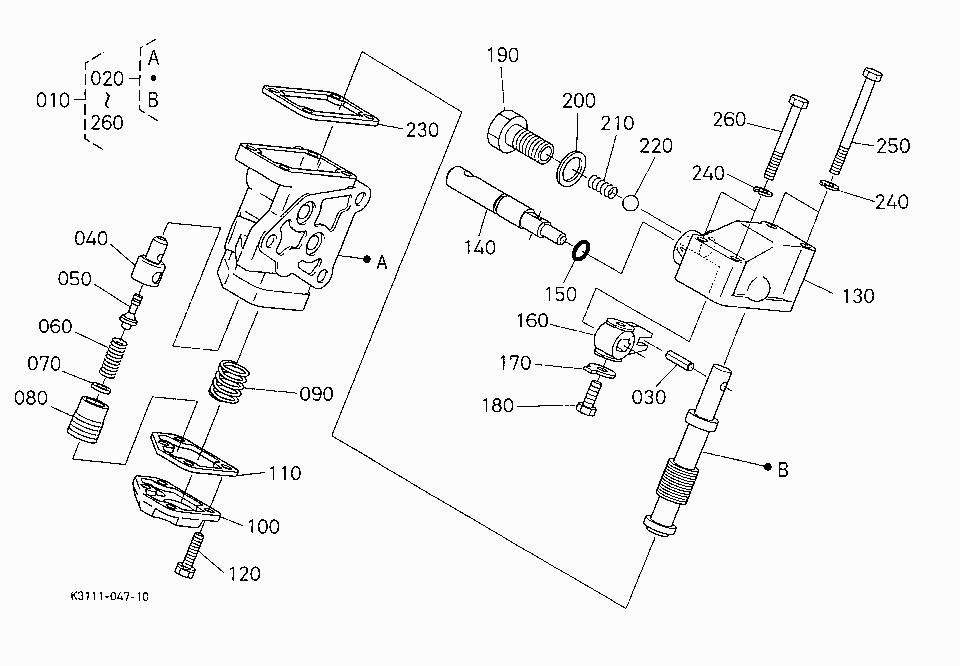 CONTROL VALVE [COMPONENT PARTS]