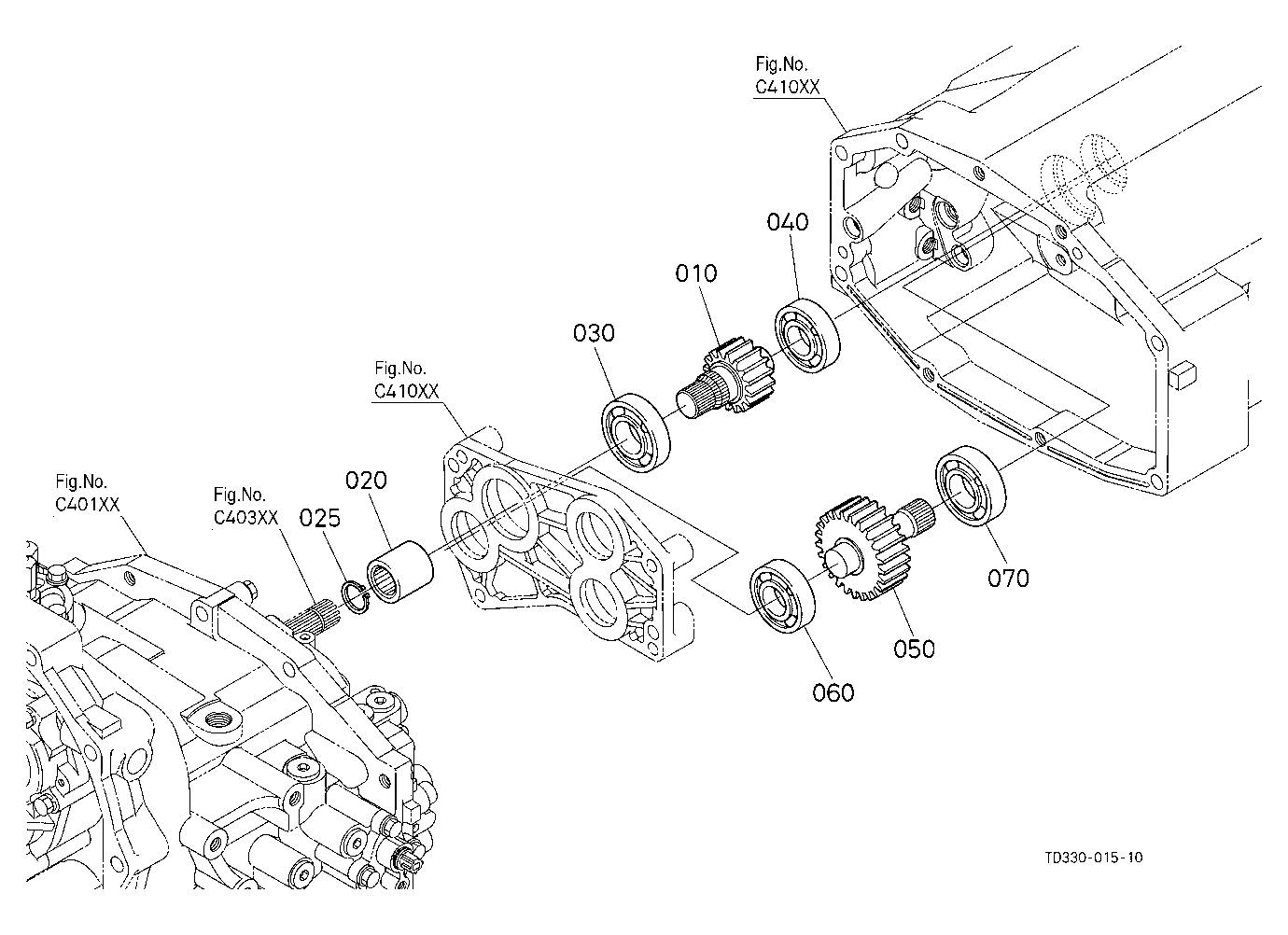 Pto Countershaft
