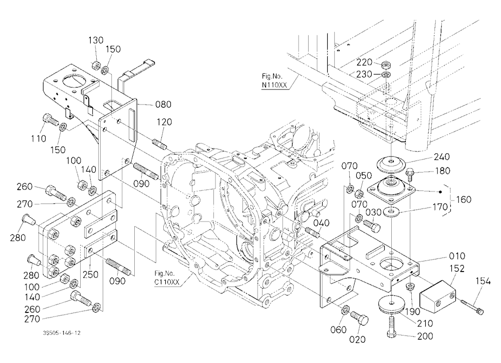 Cab Bracket Front