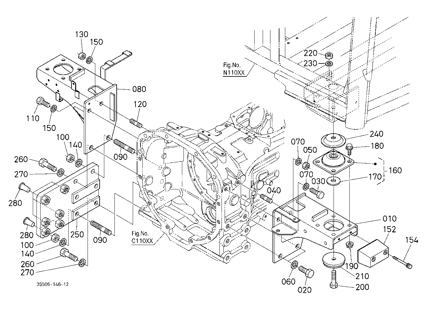 Cab Bracket Front