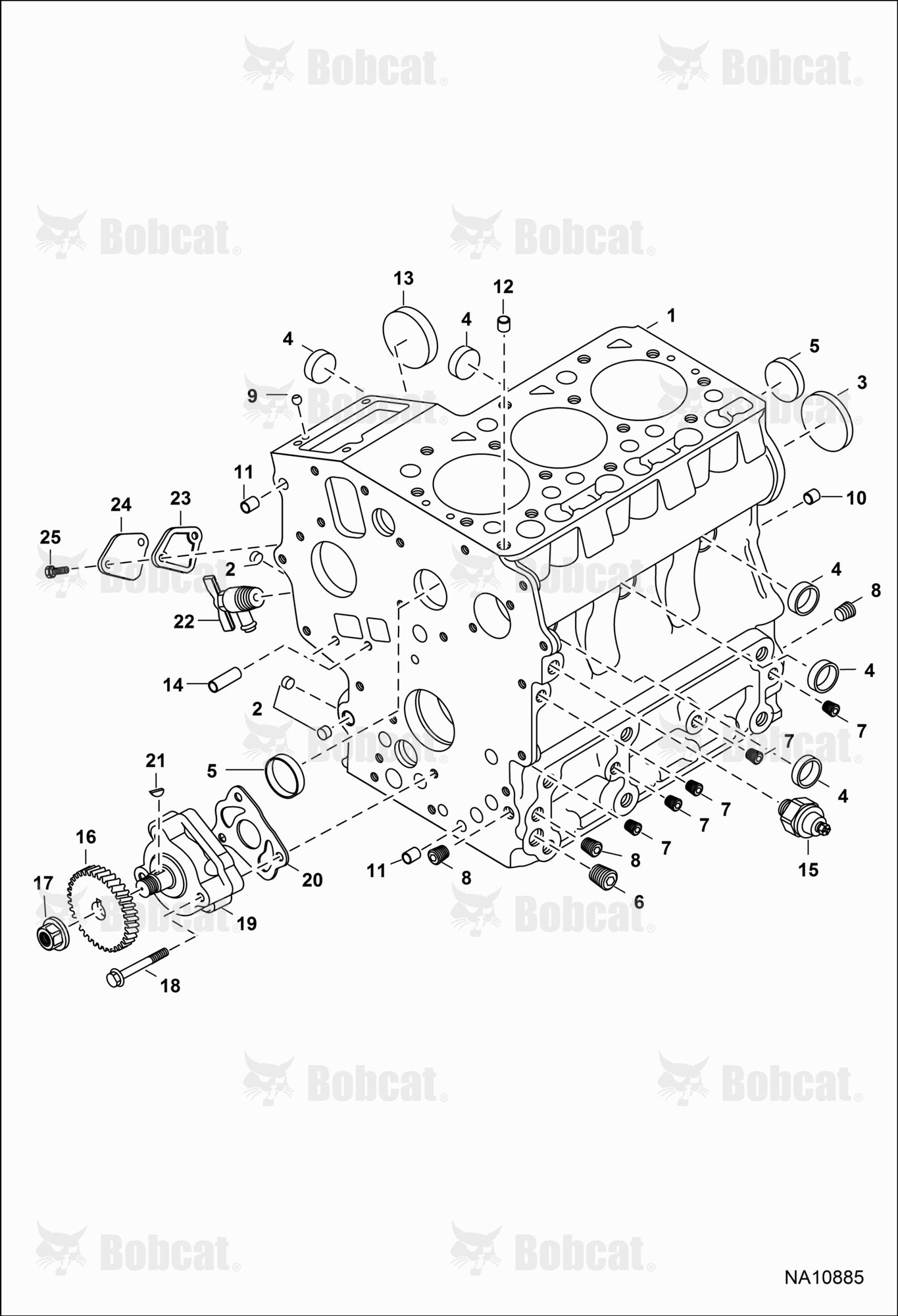 Crankcase (Tier IV)