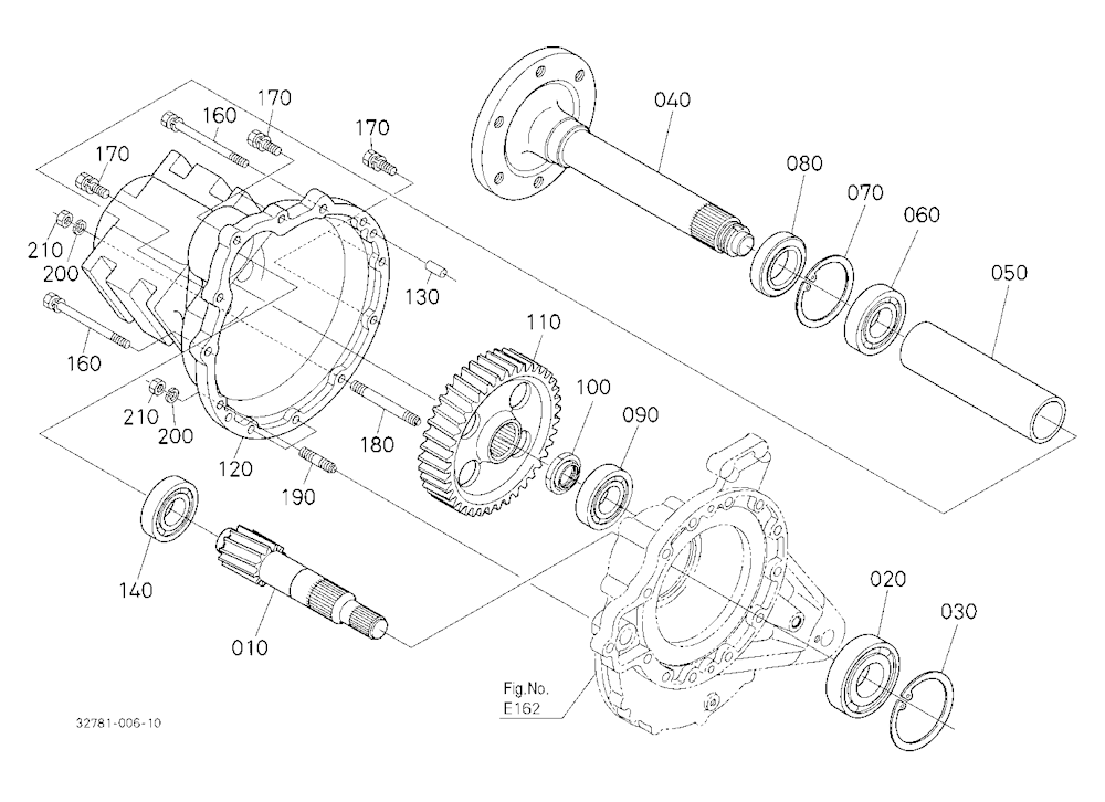 Rear Axle Rh