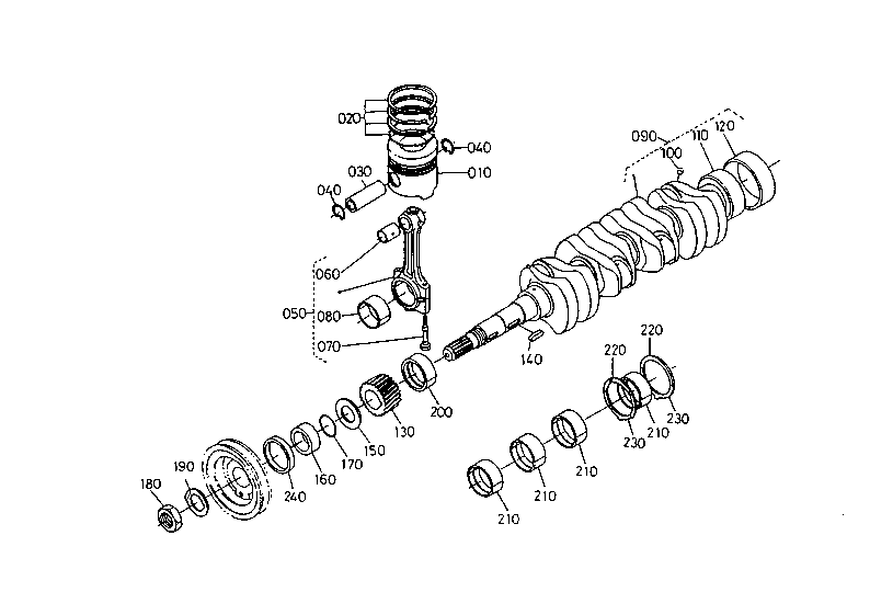 Piston And Crankshaft