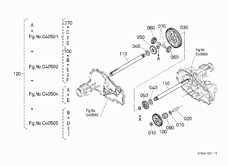 HST (COMPONENT PARTS 3)