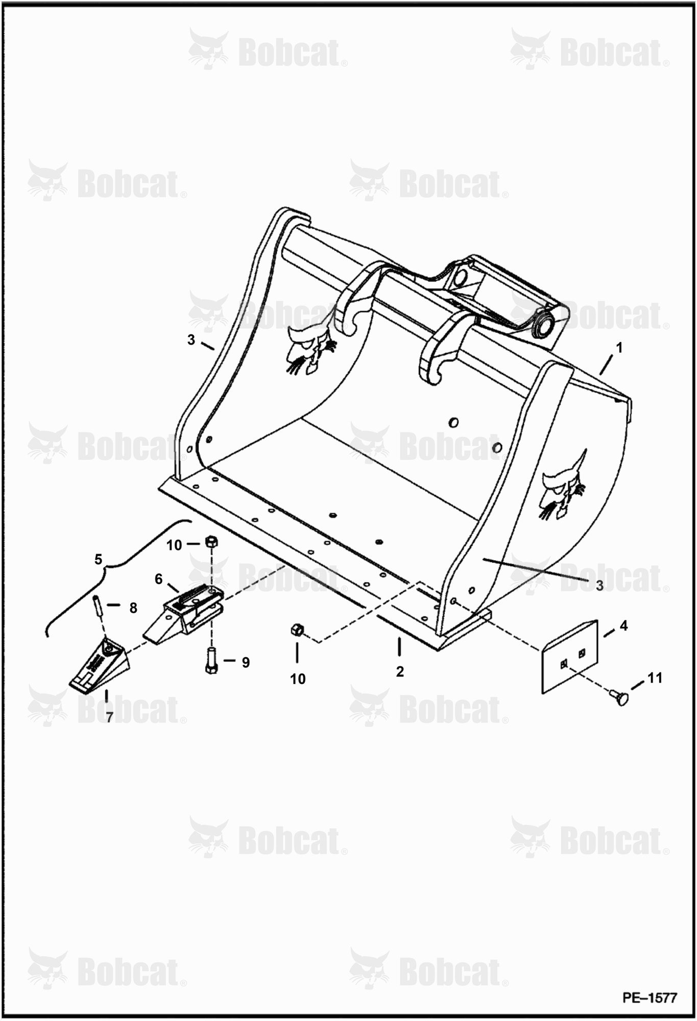 X-CHANGE Mounted Buckets (Cast)
