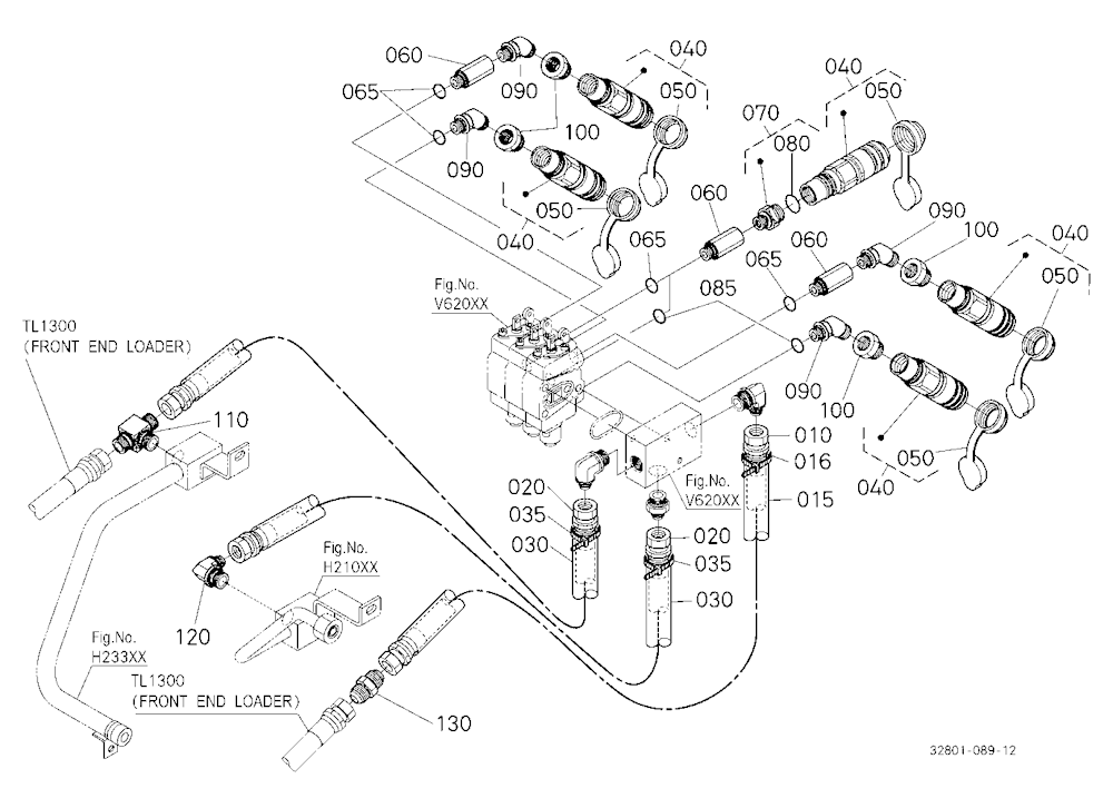 Auxiliary Control Valve Coupler (3Rd) (W/G No.L955