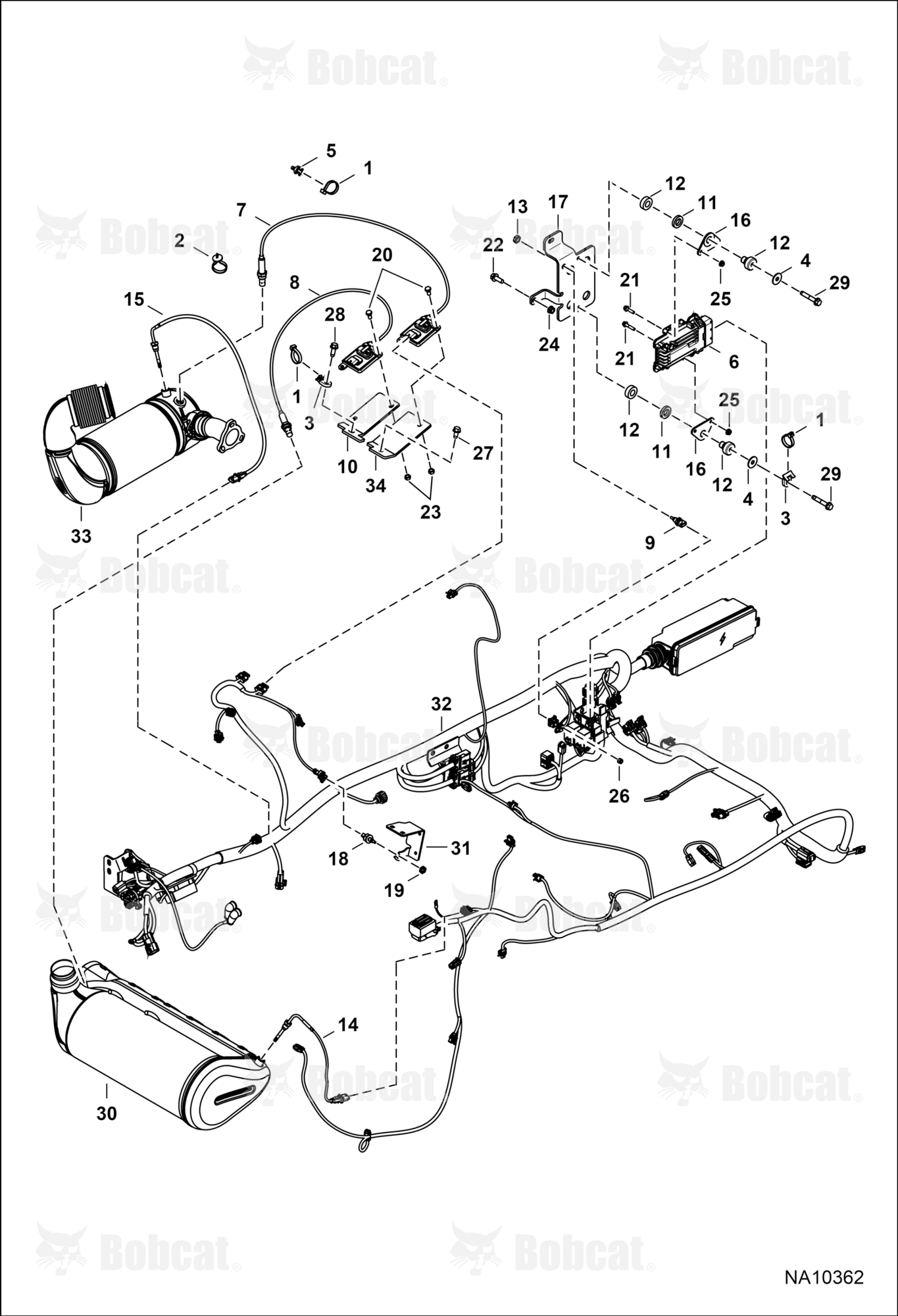 Engine Electrical Circuitry (SCR System)