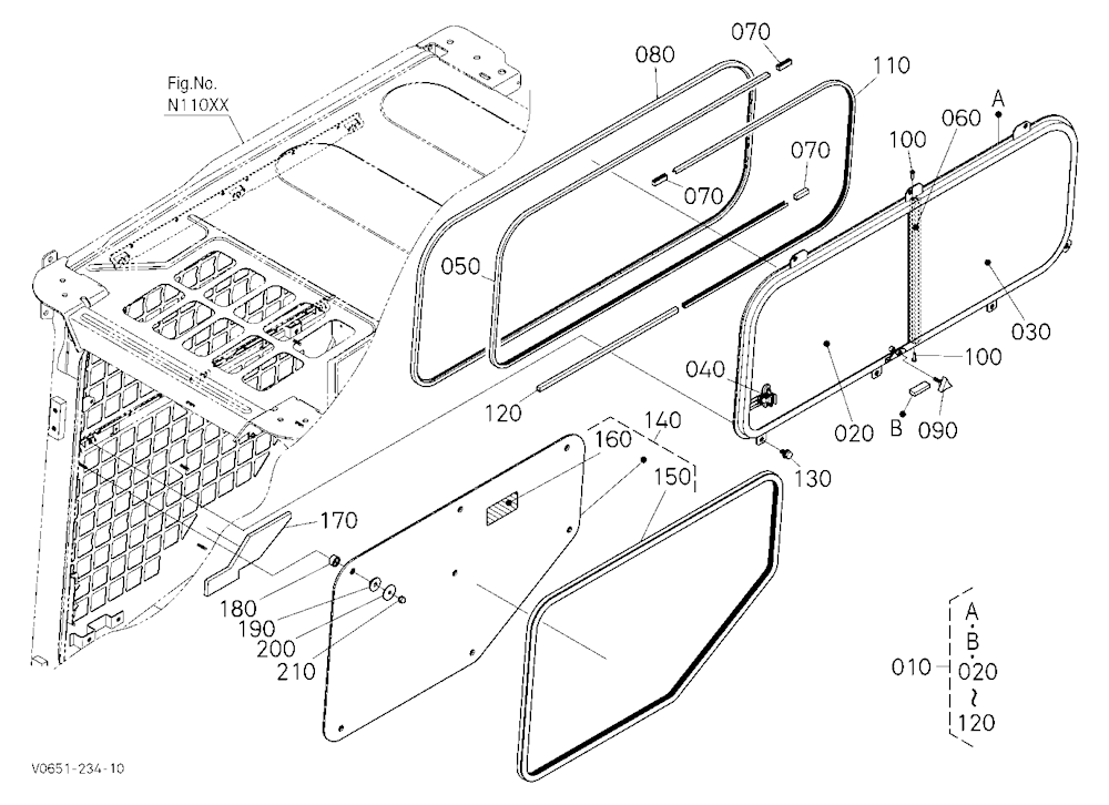 Side Window (Right) [Except High Flow]