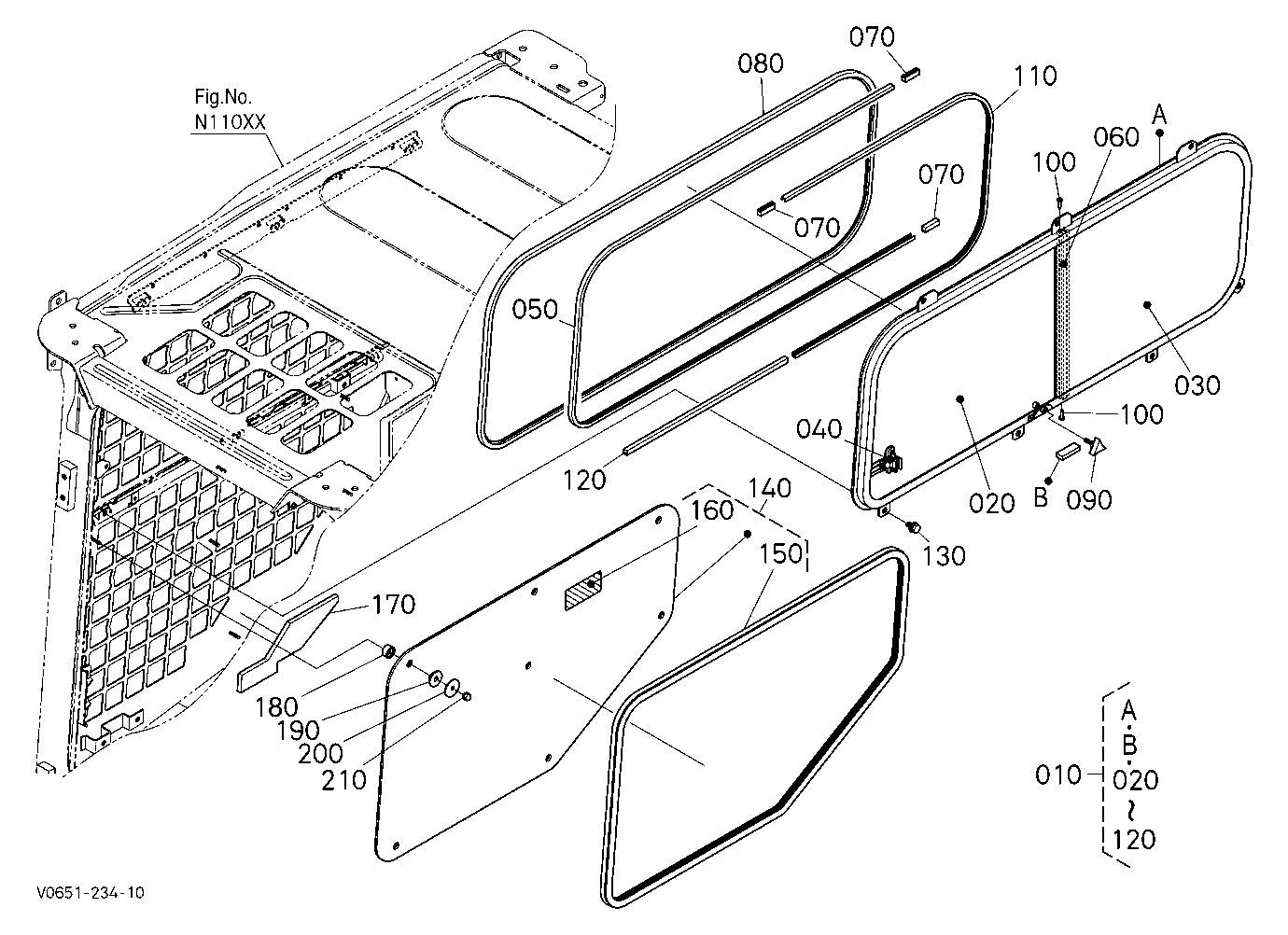Side Window (Right) [Except High Flow]