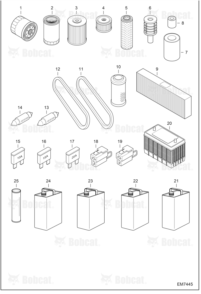 Maintenance Items (Service Parts)