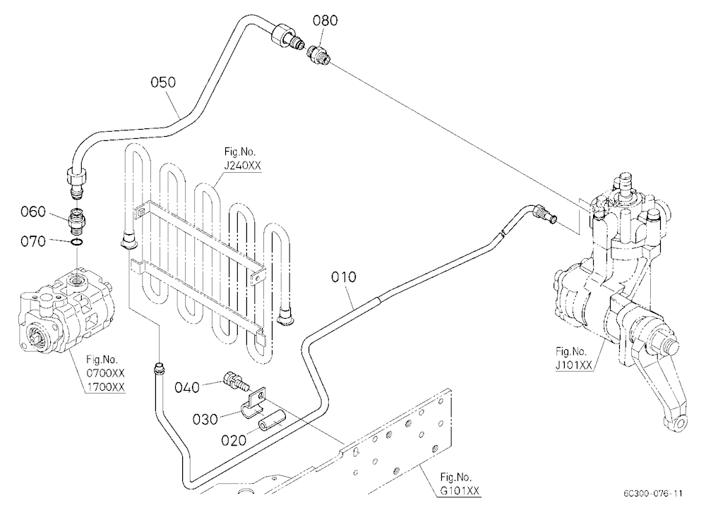 Hydraulic Oil Line(Steering)