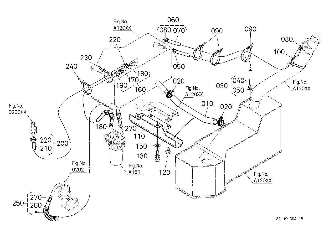 Fuel Pipe [Rops Type]