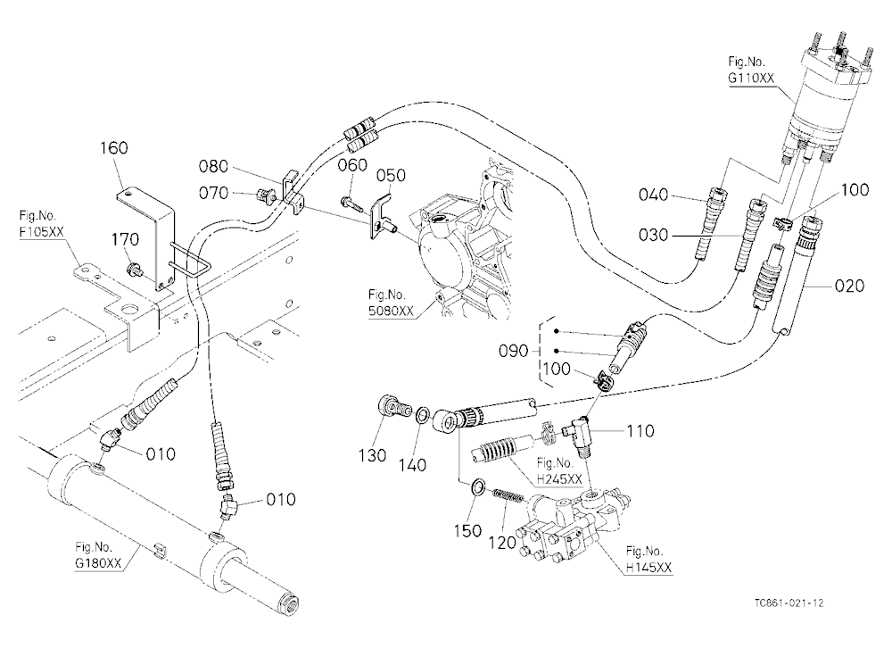 Hydraulic Oil Line (Steering)