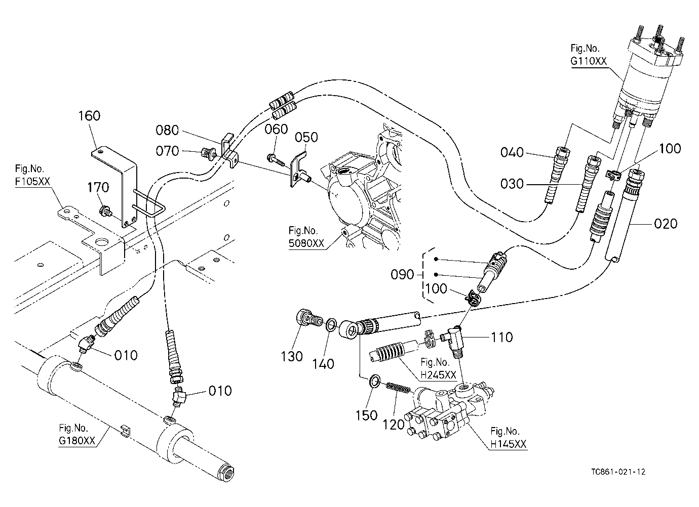 Hydraulic Oil Line (Steering)
