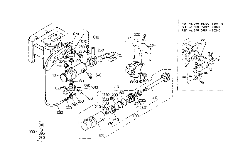Power Steering Cylinder