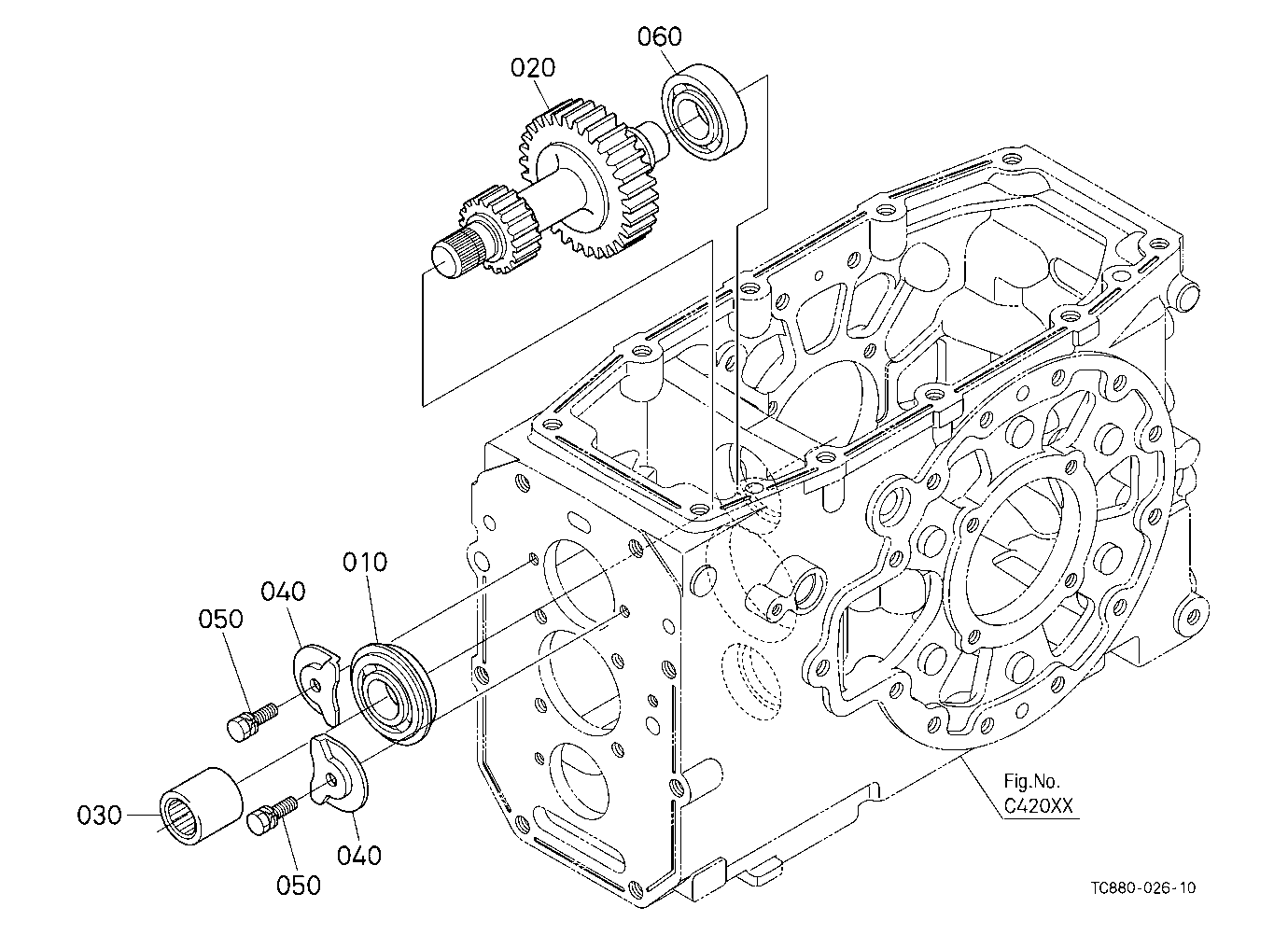 Range Gear Shaft