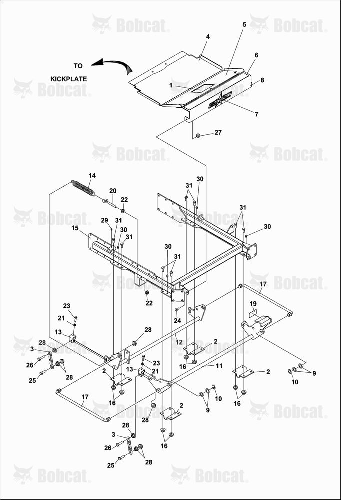 Cradle & Caster Assembly