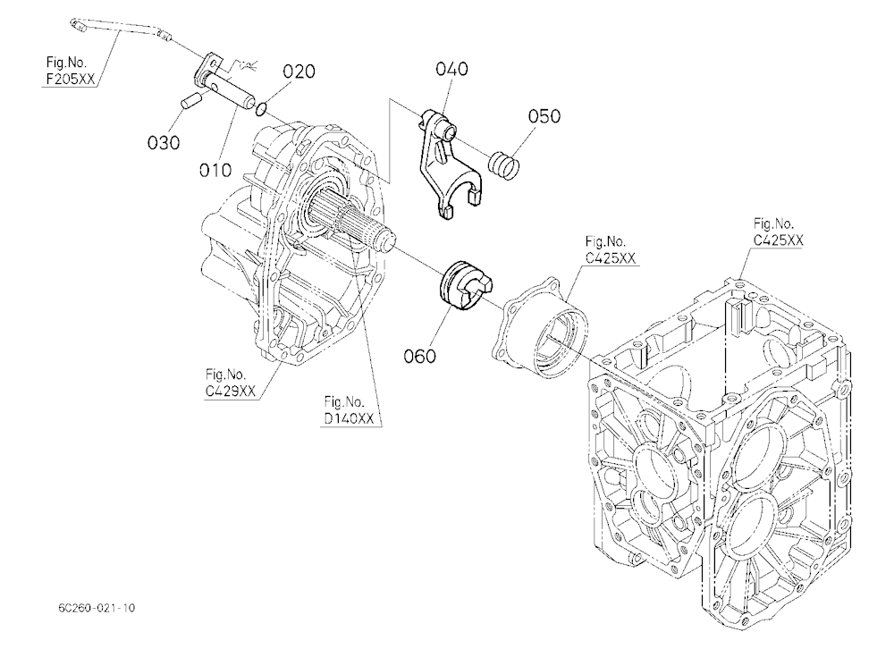 Differential Lock Shift Fork