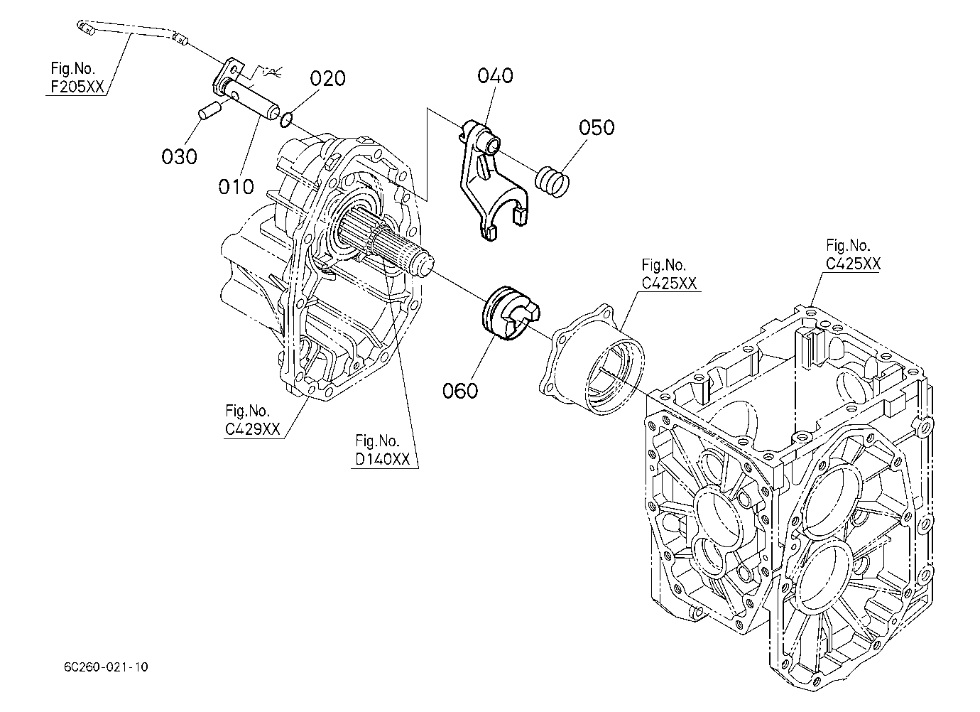 Differential Lock Shift Fork