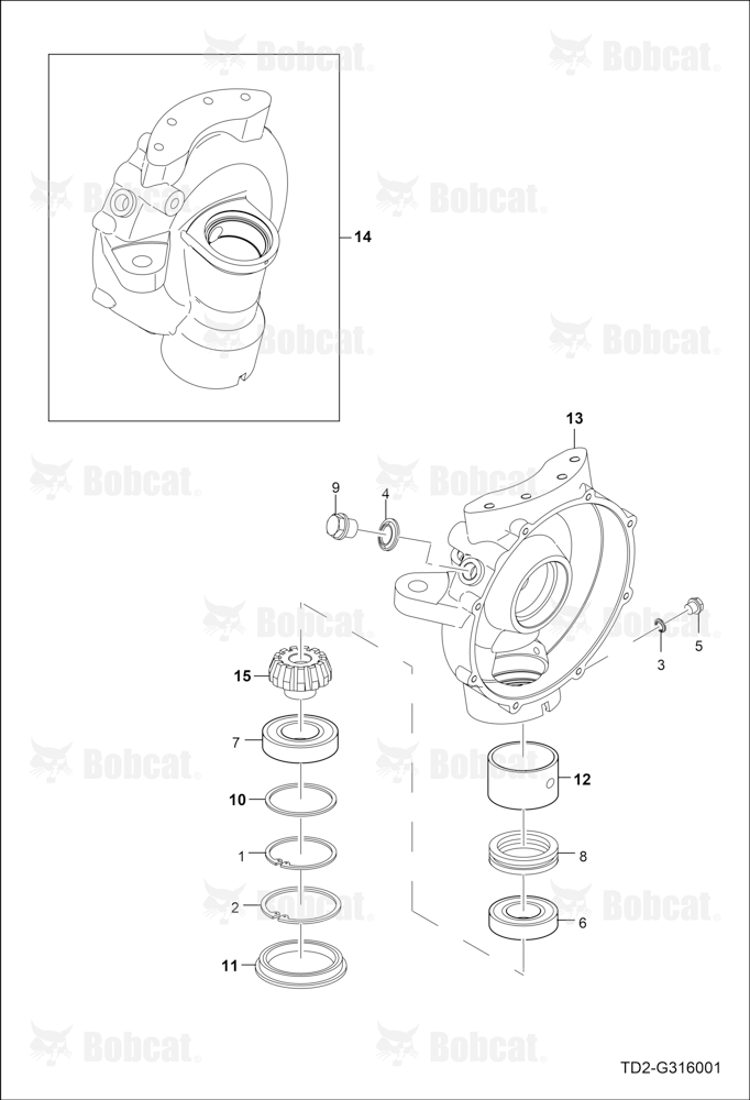 Front Axle Case Group
