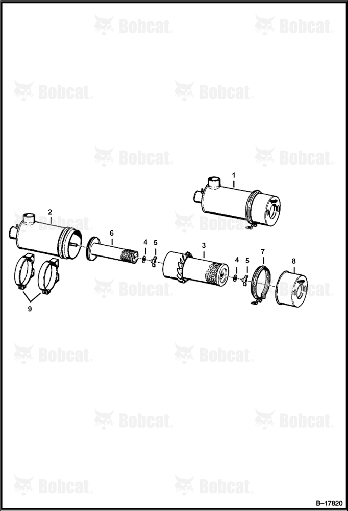 Air Cleaner (Deutz 511) 4999M13182 & Above, 5006M13182 & Above