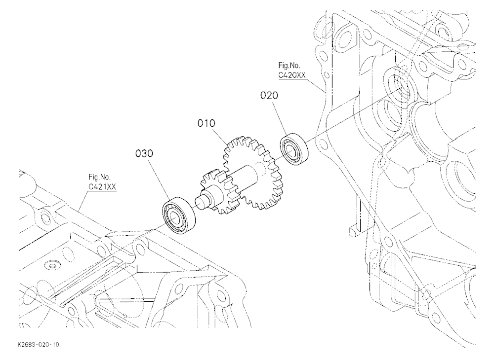 Fwd Idle Shaft