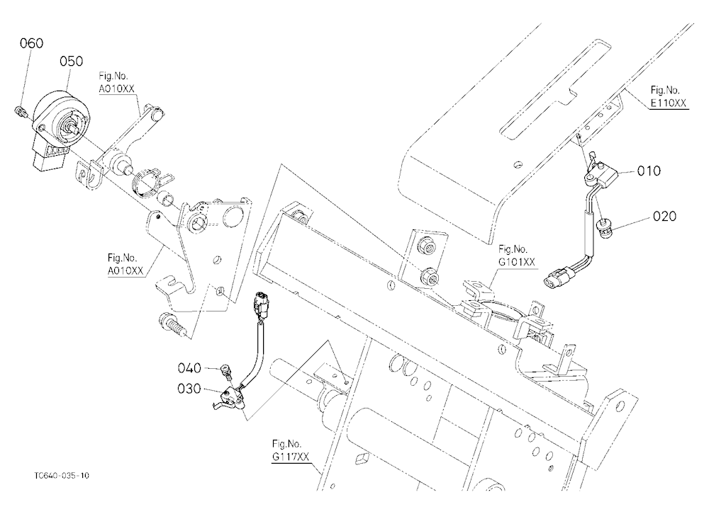 Switch/Sensor (Steering Post/Lever Guide)