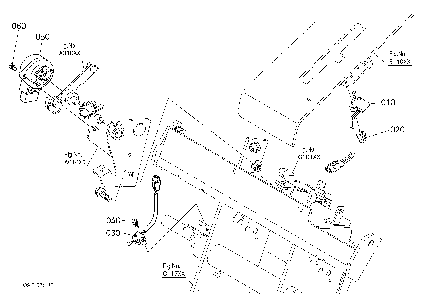 Switch/Sensor (Steering Post/Lever Guide)