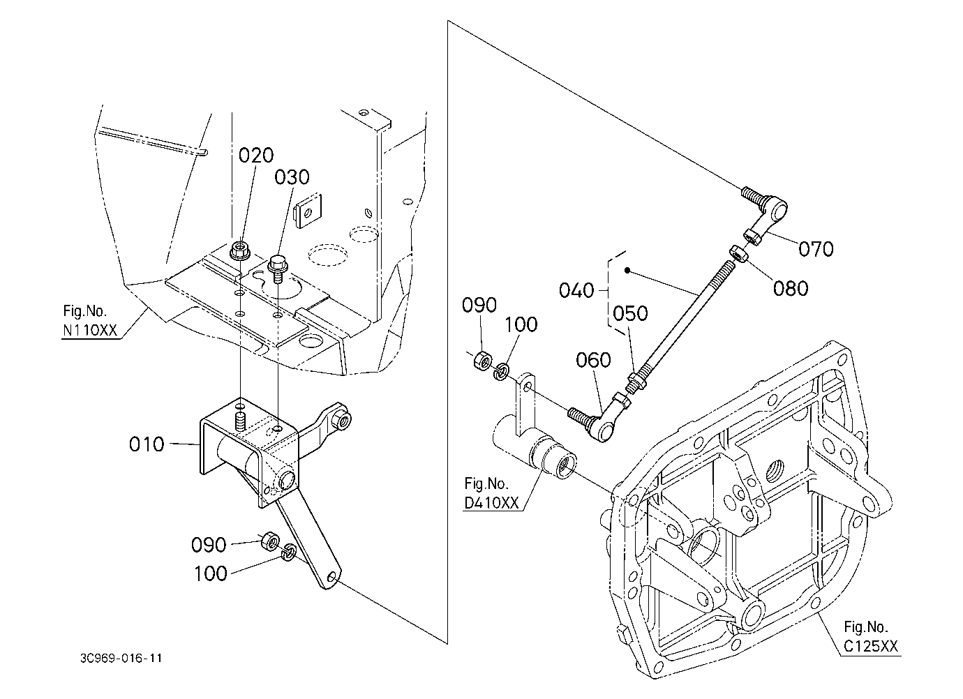 Main Gear Shift Lever Shaft [New]