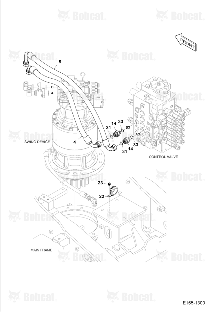 Main Piping (Four)(Swing)