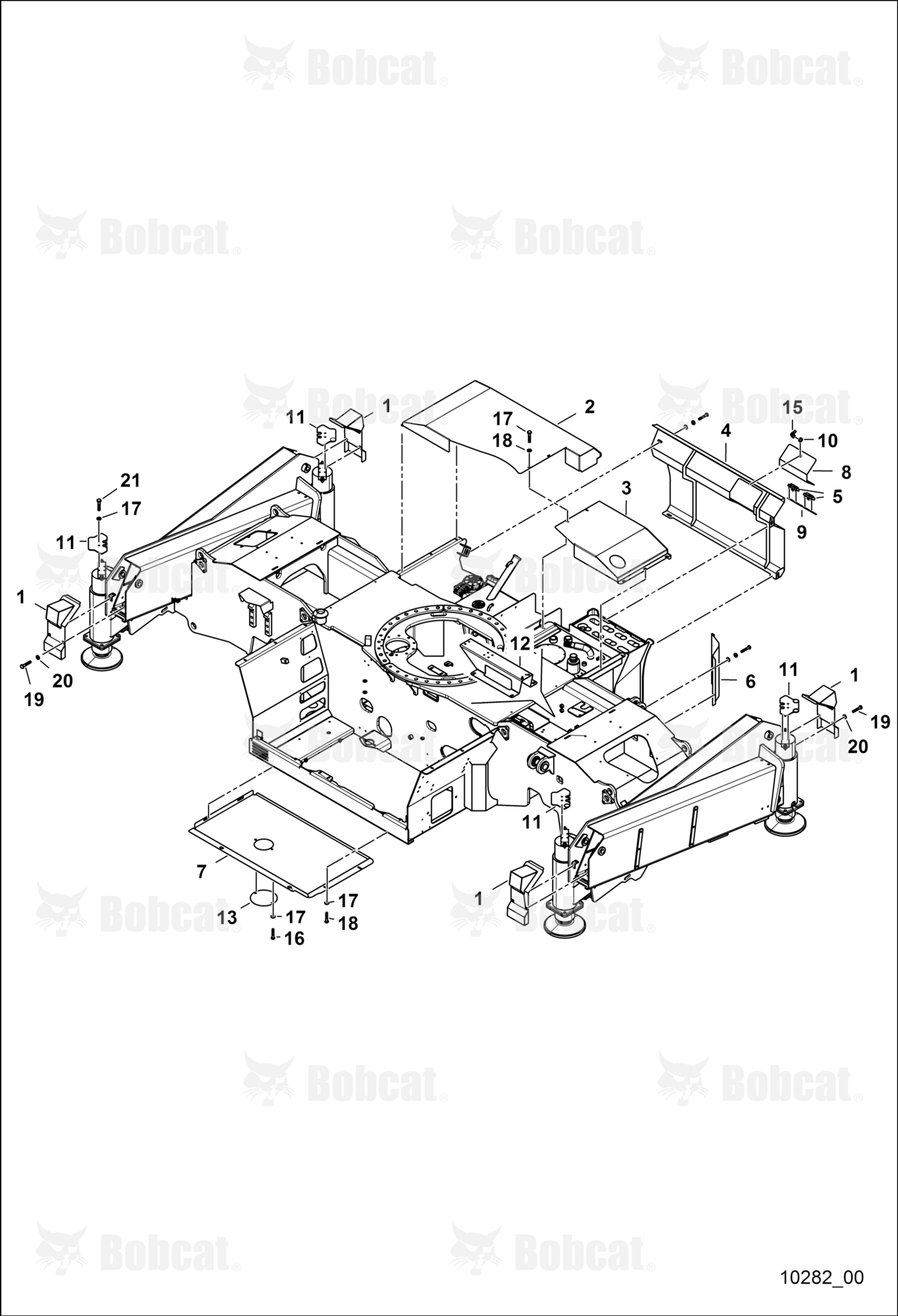 Chassis With Cover and Supports - 3