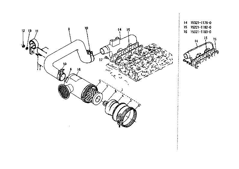 Inlet Manifold And Air Cleaner
