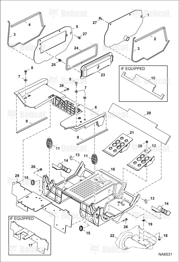 Panels (Floor Pan) (Selectable Joystick Controls)