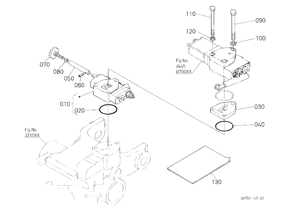 Auxiliary Control Valve Kit (Fc) (W/G No.M9585) [O