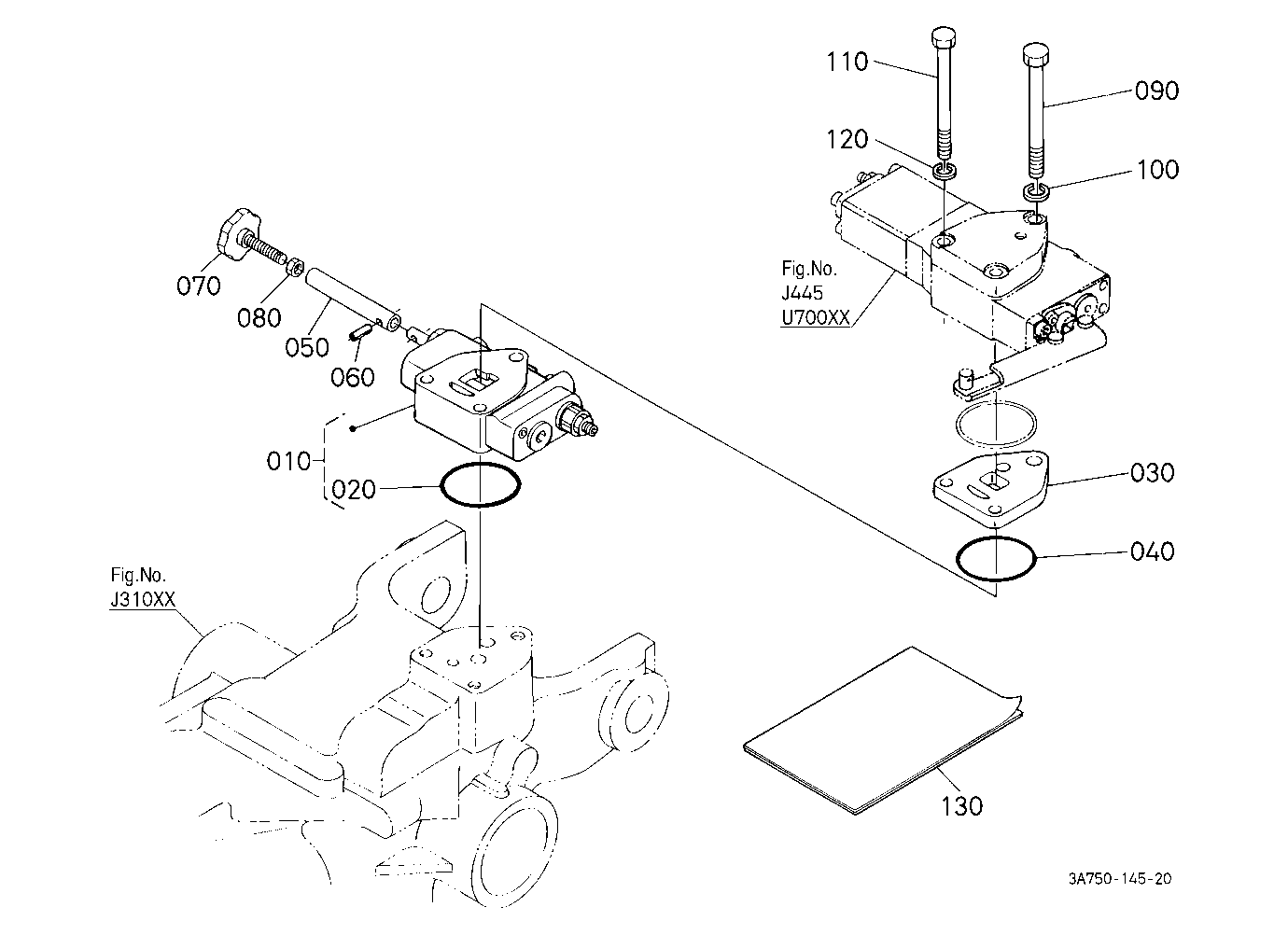 Auxiliary Control Valve Kit (Fc) (W/G No.M9585) [O
