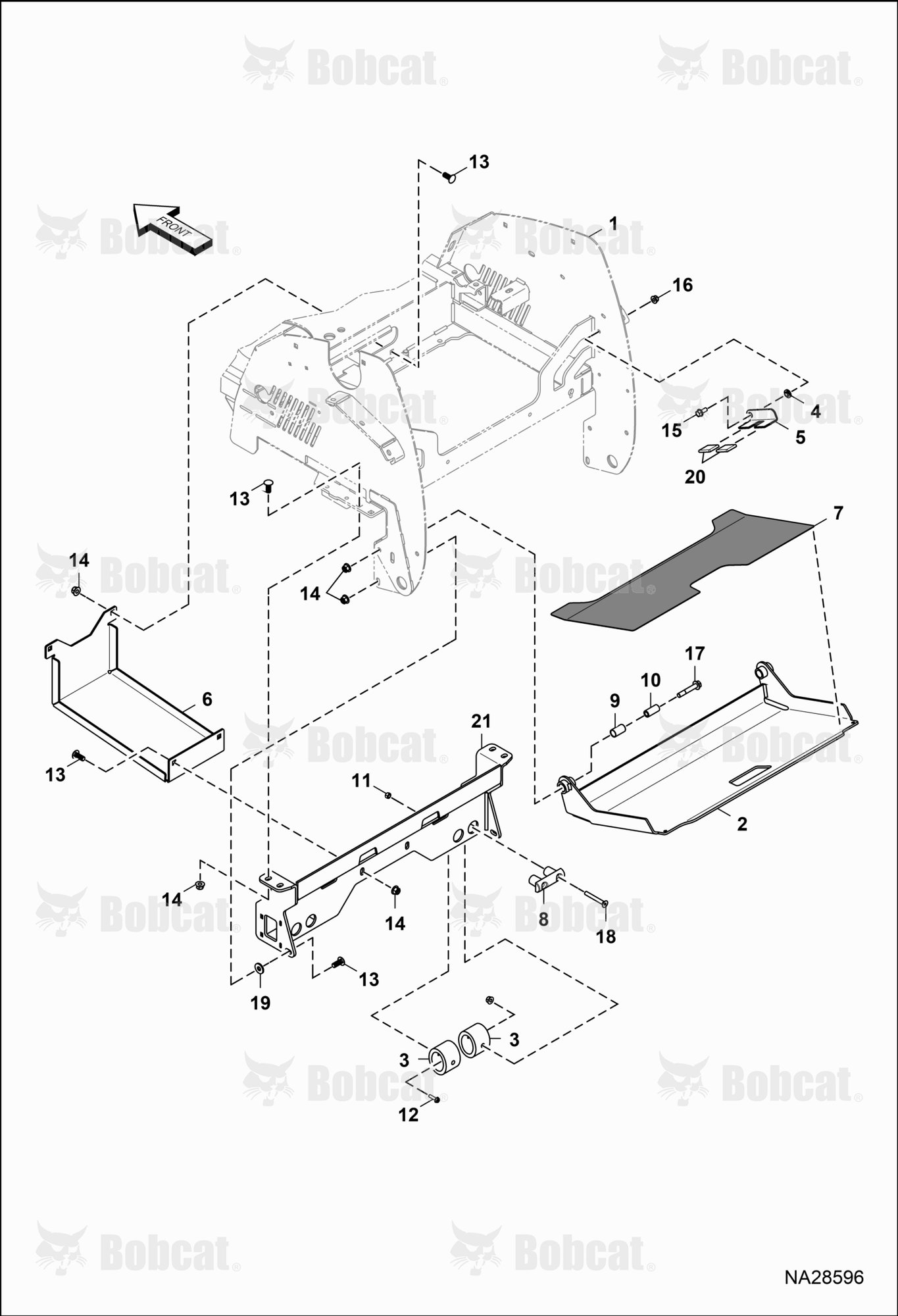 Rider Platform Assembly