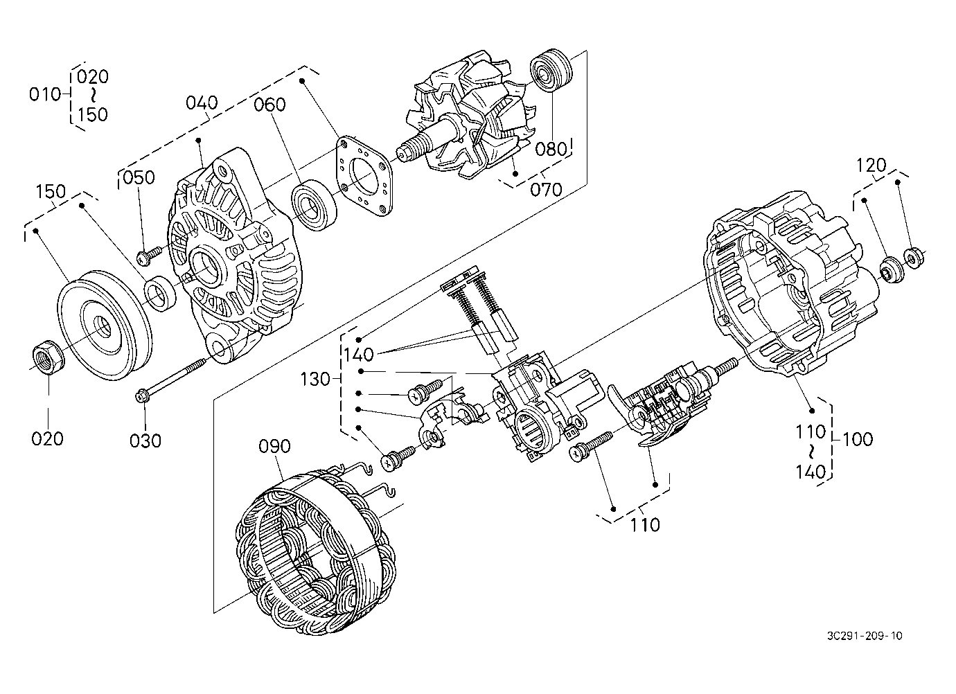 Alternator [Component Parts]